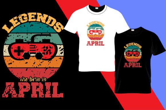 April Legends Graphics for T-Shirt Designs