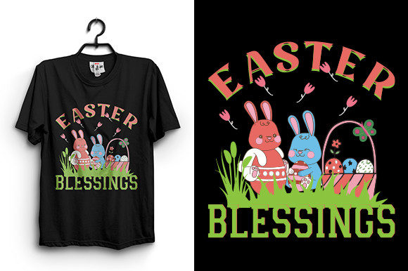 Easter Blessing Graphics for T-Shirt Designs