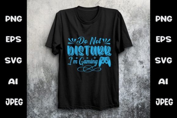 Game SVG T- Shirt Design: Graphics & Print Templates
