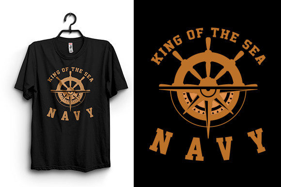 King of the Sea T-Shirt Design Graphics