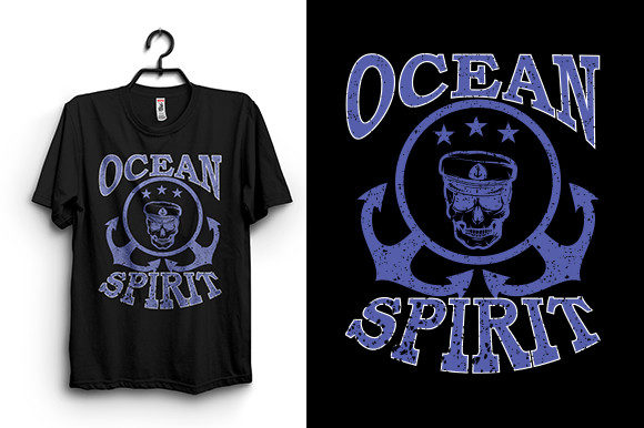 Ocean Spirit T Shirt Design: Graphics for Crafters
