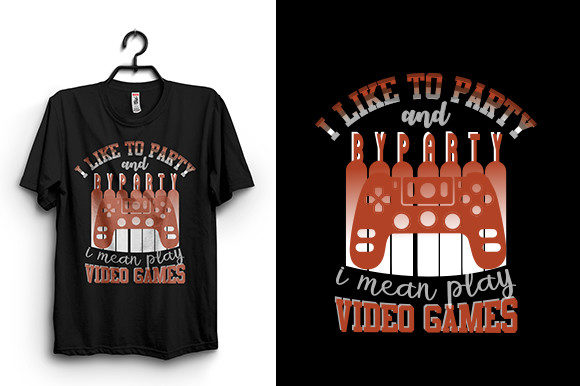 Review: I Like to Party Video Games T Shirt Design