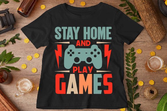 Review: Stay Home and Play Games Embroidery Design