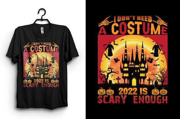 Scary Costume Graphics for T-Shirt Designs