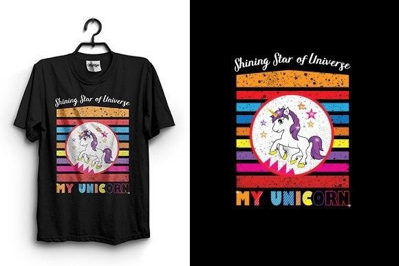 Shining Star of Universe T-Shirt Graphics